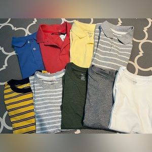 Boys Carters Short Sleeve Polo and T-Shirt Lot, Size 6, NWT